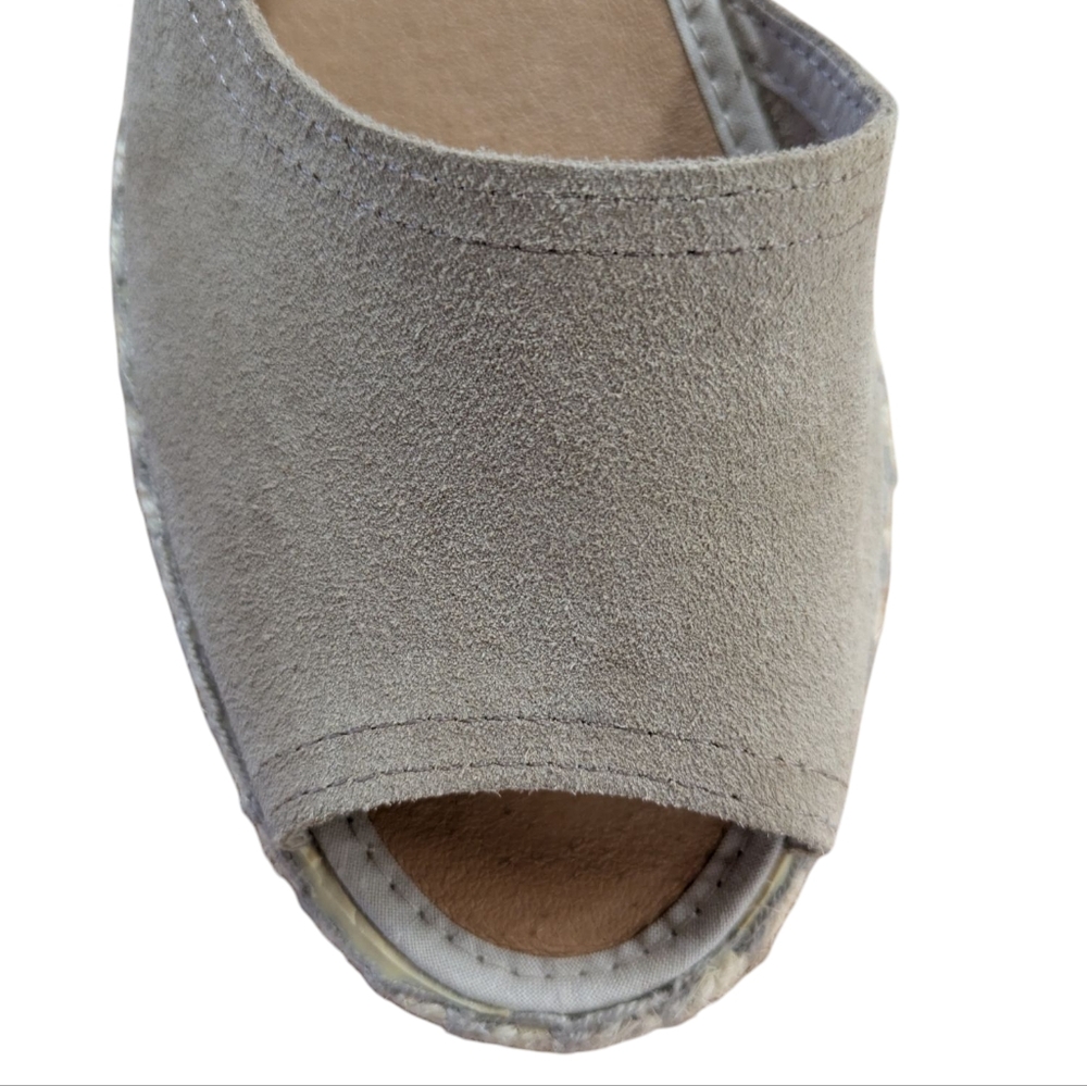 Verbena Cruz Tan D'Orsey Espadrille Flats Size 39 - Picture 6 of 11